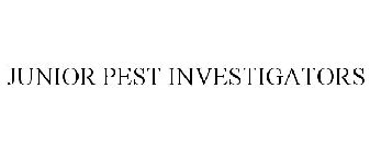 JUNIOR PEST INVESTIGATORS