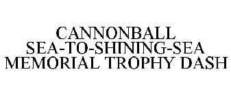 CANNONBALL SEA-TO-SHINING-SEA MEMORIAL TROPHY DASH