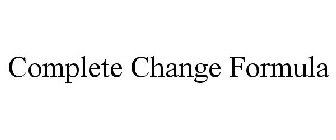 COMPLETE CHANGE FORMULA