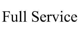 FULL SERVICE