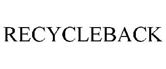 RECYCLEBACK