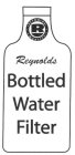 REYNOLDS QUALITY R REYNOLDS BOTTLED WATER FILTER