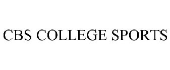 CBS COLLEGE SPORTS