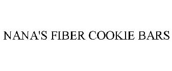 NANA'S FIBER COOKIE BARS