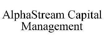 ALPHASTREAM CAPITAL MANAGEMENT