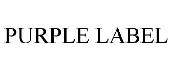 PURPLE LABEL