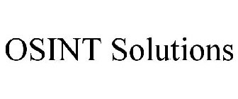 OSINT SOLUTIONS