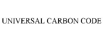 UNIVERSAL CARBON CODE