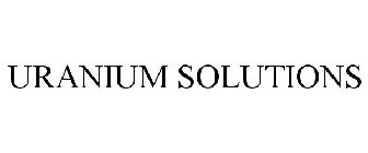 URANIUM SOLUTIONS