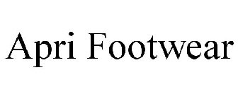 APRI FOOTWEAR