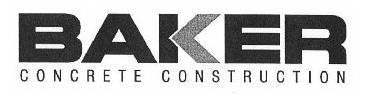 BAKER CONCRETE CONSTRUCTION