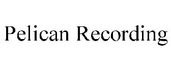 PELICAN RECORDING