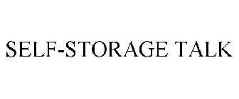 SELF-STORAGE TALK