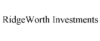 RIDGEWORTH INVESTMENTS