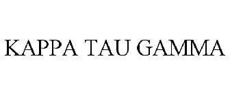 KAPPA TAU GAMMA