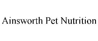 AINSWORTH PET NUTRITION