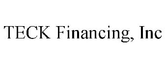 TECK FINANCING, INC