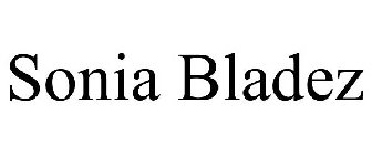 SONIA BLADEZ