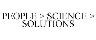 PEOPLE > SCIENCE > SOLUTIONS