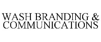 WASH BRANDING & COMMUNICATIONS