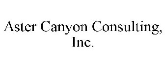 ASTER CANYON CONSULTING, INC.