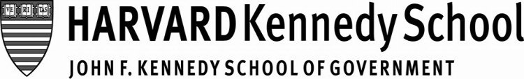 VE RI TAS HARVARD KENNEDY SCHOOL JOHN F. KENNEDY SCHOOL OF GOVERNMENT