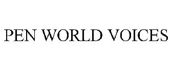 PEN WORLD VOICES