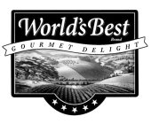 WORLD'S BEST BRAND GOURMET DELIGHT