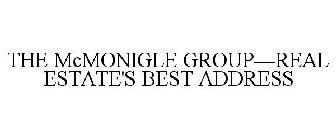 THE MCMONIGLE GROUP-REAL ESTATE'S BEST ADDRESS