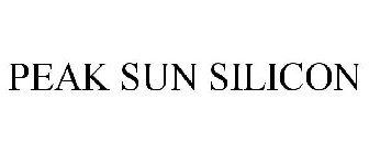 PEAK SUN SILICON