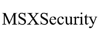 MSXSECURITY