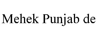 MEHEK PUNJAB DE