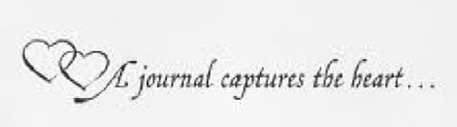A JOURNAL CAPTURES THE HEART...