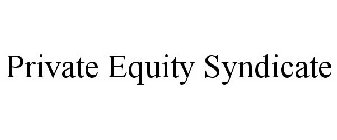 PRIVATE EQUITY SYNDICATE