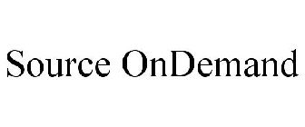 SOURCE ONDEMAND