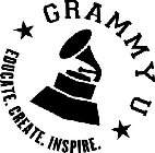 GRAMMY U EDUCATE. CREATE. INSPIRE.