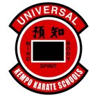 UNIVERSAL KEMPO KARATE SCHOOLS MIND BODY SPIRIT