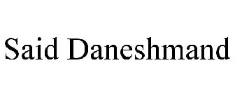 SAID DANESHMAND