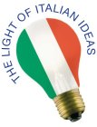 THE LIGHT OF ITALIAN IDEAS