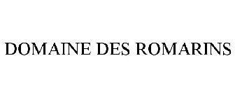 DOMAINE DES ROMARINS