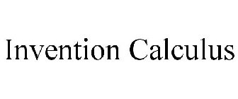 INVENTION CALCULUS