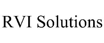 RVI SOLUTIONS