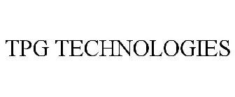 TPG TECHNOLOGIES