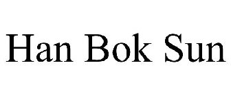HAN BOK SUN