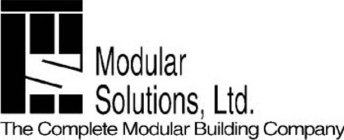 MS MODULAR SOLUTIONS, LTD. THE COMPLETE MODULAR BUILDING COMPANY