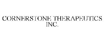 CORNERSTONE THERAPEUTICS INC.