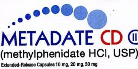 METADATE CD (METHYLPHENIDATE HCL, USP) EXTENDED-RELEASE CAPSULES 10 MG, 20 MG, 30 MG