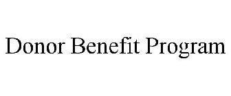 DONOR BENEFIT PROGRAM