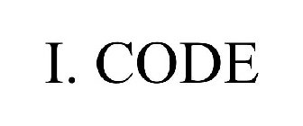 I. CODE