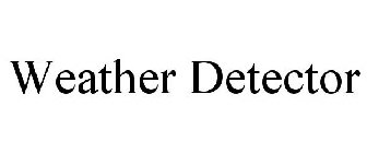 WEATHER DETECTOR